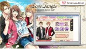  “Shall we date?: Love Tangle+ is available on Facebook.Join the luxurious celebrity life, and pursue aspiring dreams with your true love!