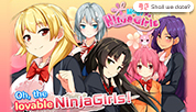 #1 Dating Simulation Game CompanyNTT Solmare Has Released Moe! Ninja Girls,A Long-Awaited Title for Men!