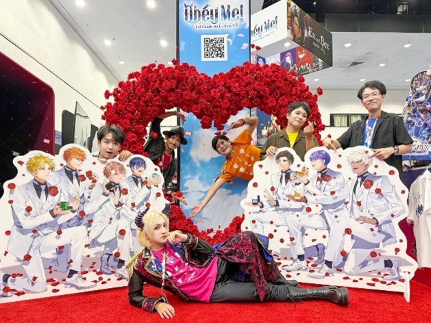 Anime Expo2025に『Ex and Bee』『Obey Me!』が共同でブース出展しました!