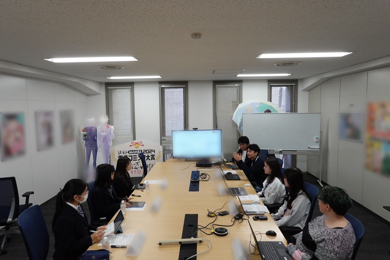 地元高校の生徒様からインタビューを受けました！